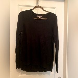 Banana Republic patched elbow long sleeve top